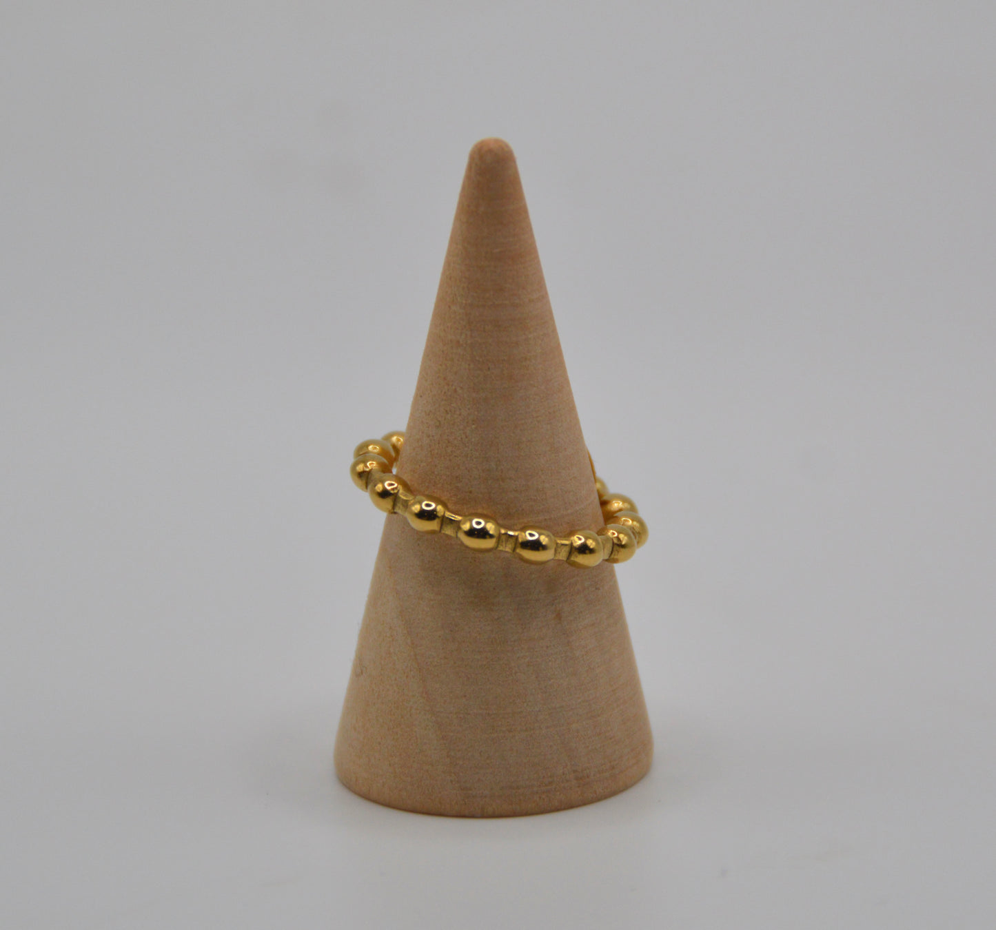 The Classic Beaded Ring