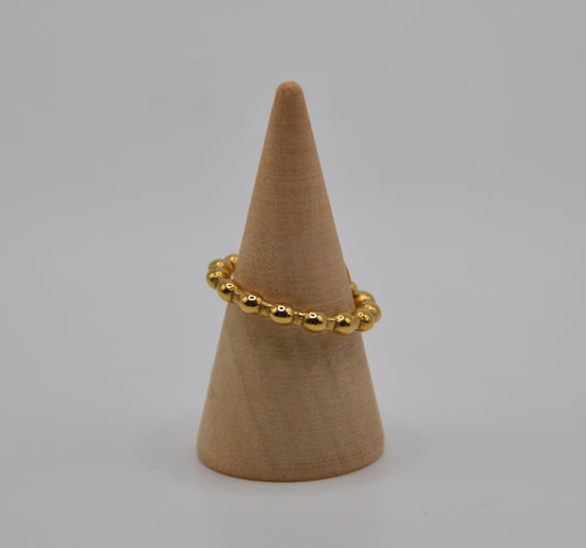 The Classic Beaded Ring