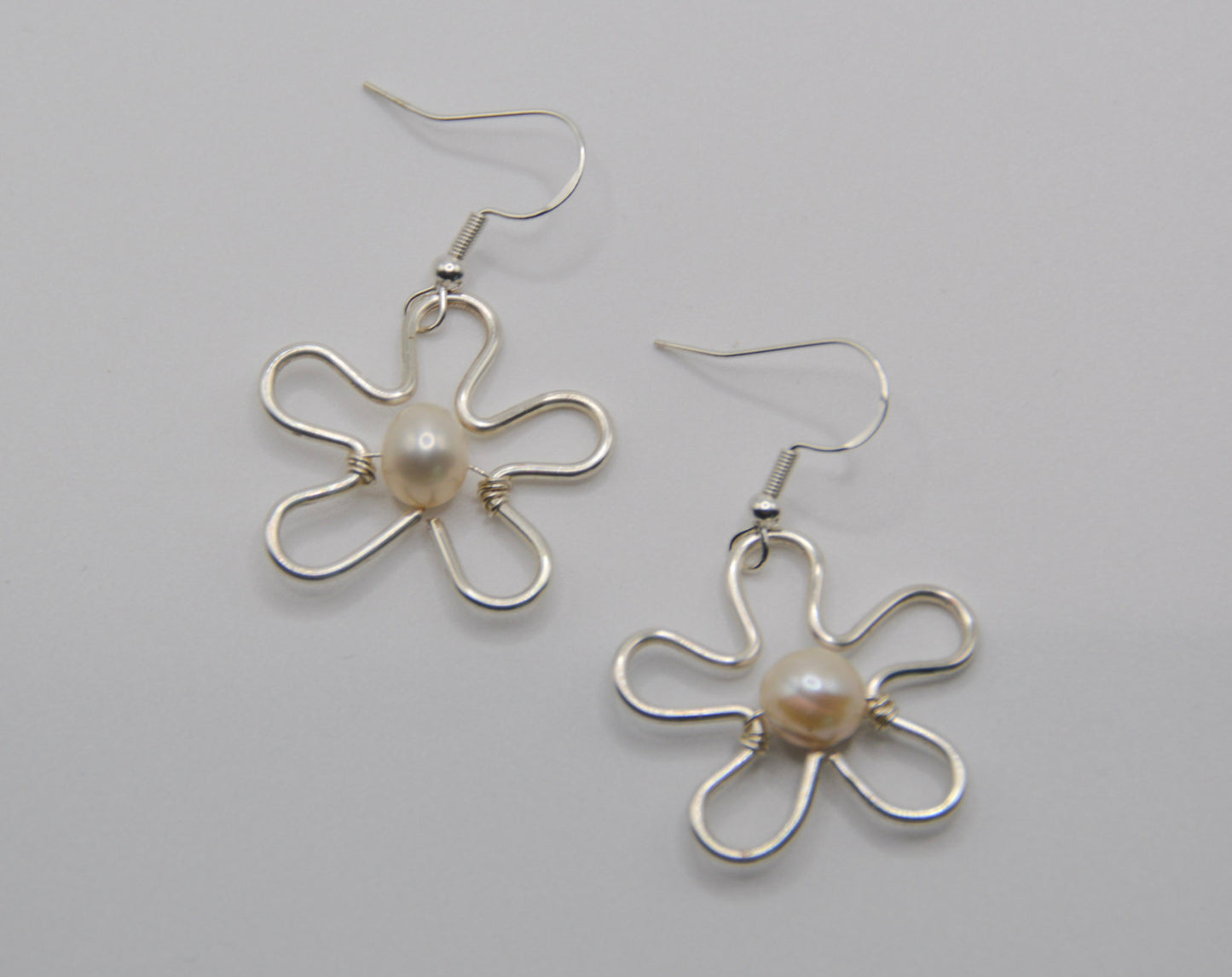 Freshwater Daisy Earrings