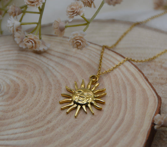 The Golden Sun Necklace
