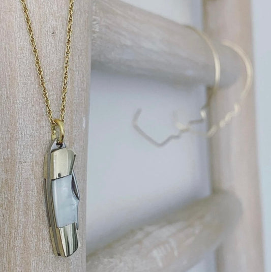 Pocket Knife Necklace